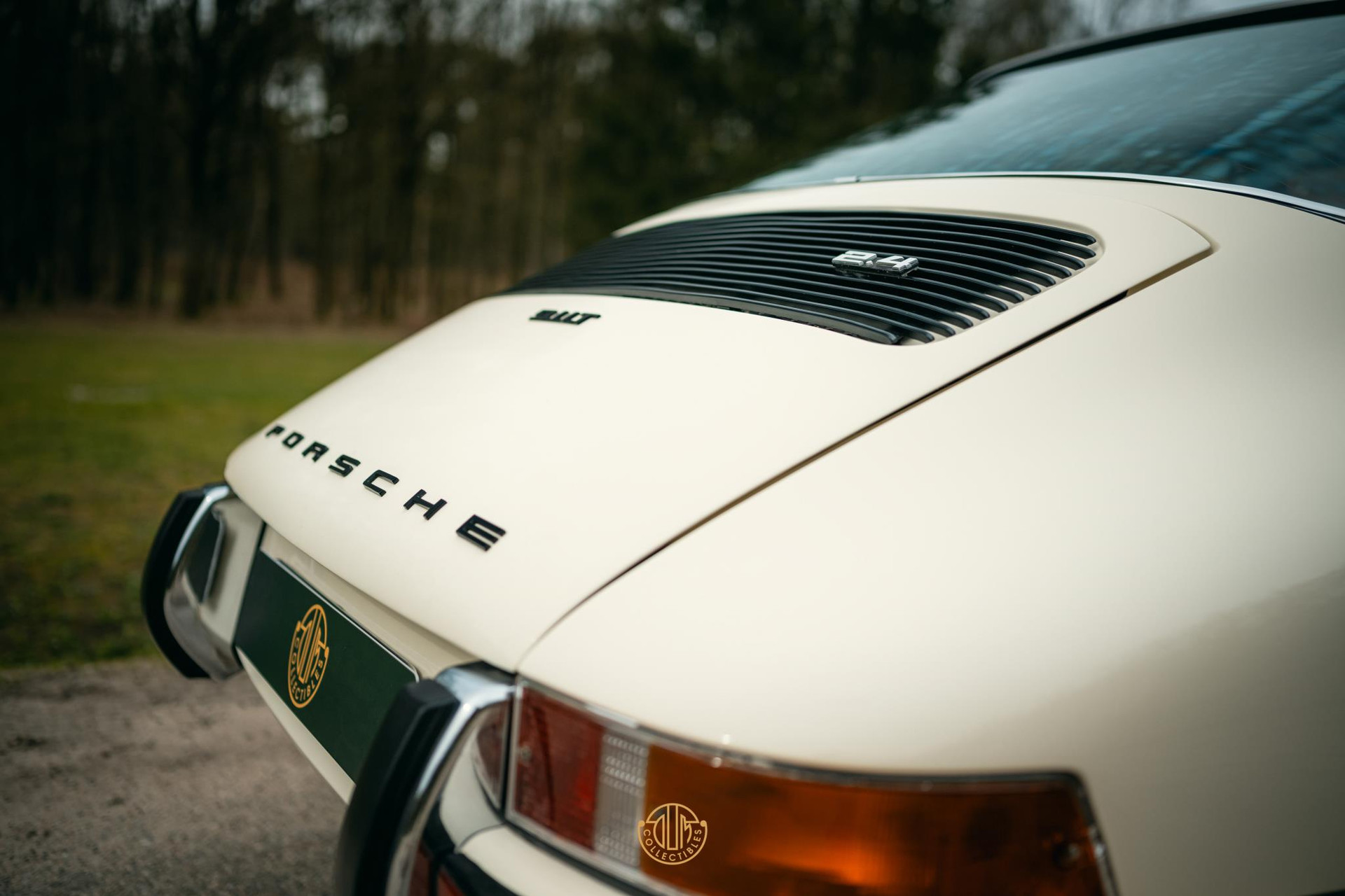 Porsche 911 T Targa Ölklappe Fully Restored 1972 Hellelfenbein Weiß 34