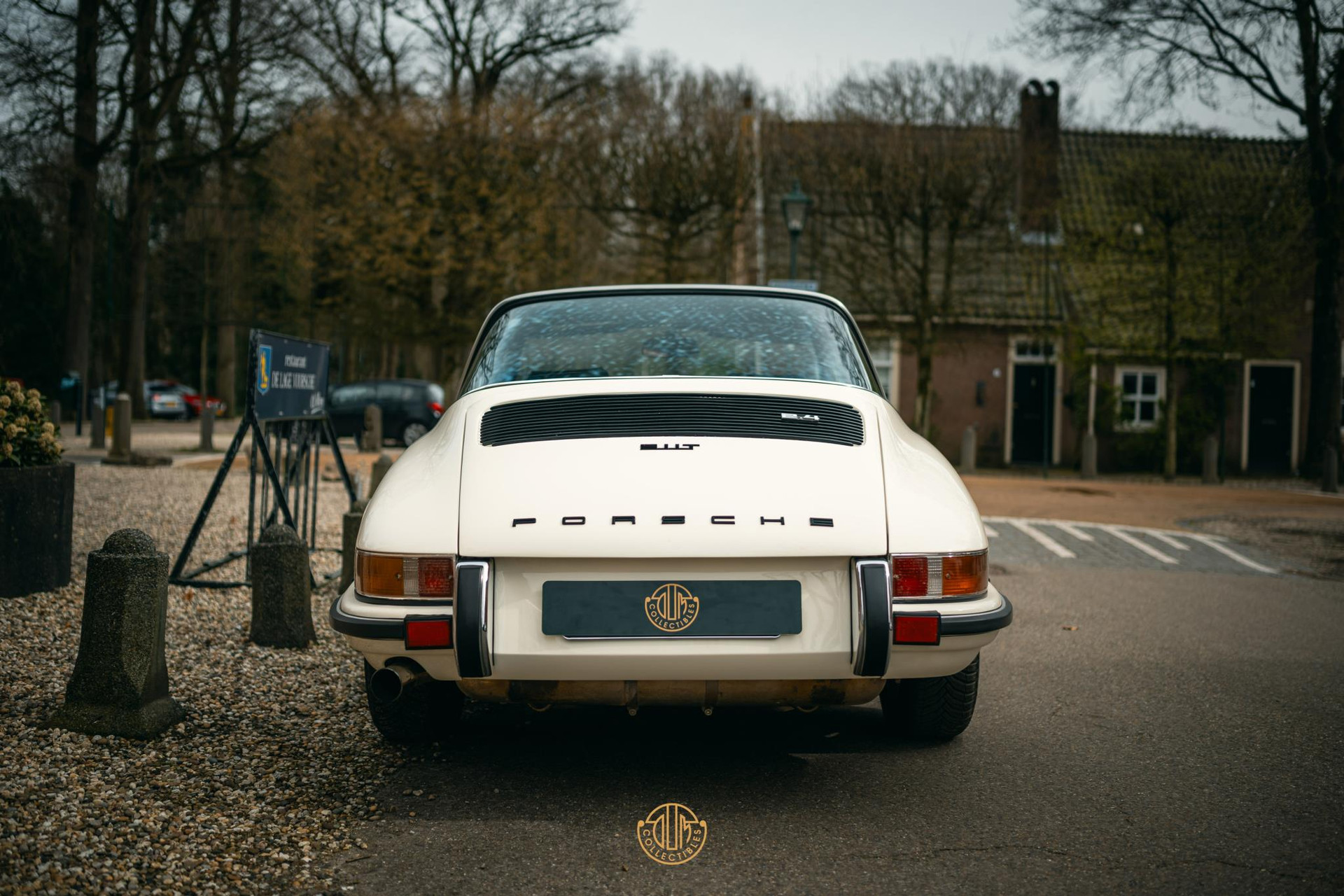 Porsche 911 T Targa Ölklappe Fully Restored 1972 Hellelfenbein Weiß 6