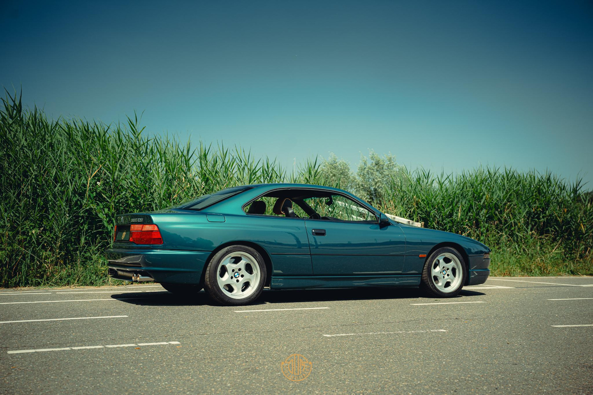 BMW 8 Serie 850 CSi 1994 Lagunengrün metallic 26