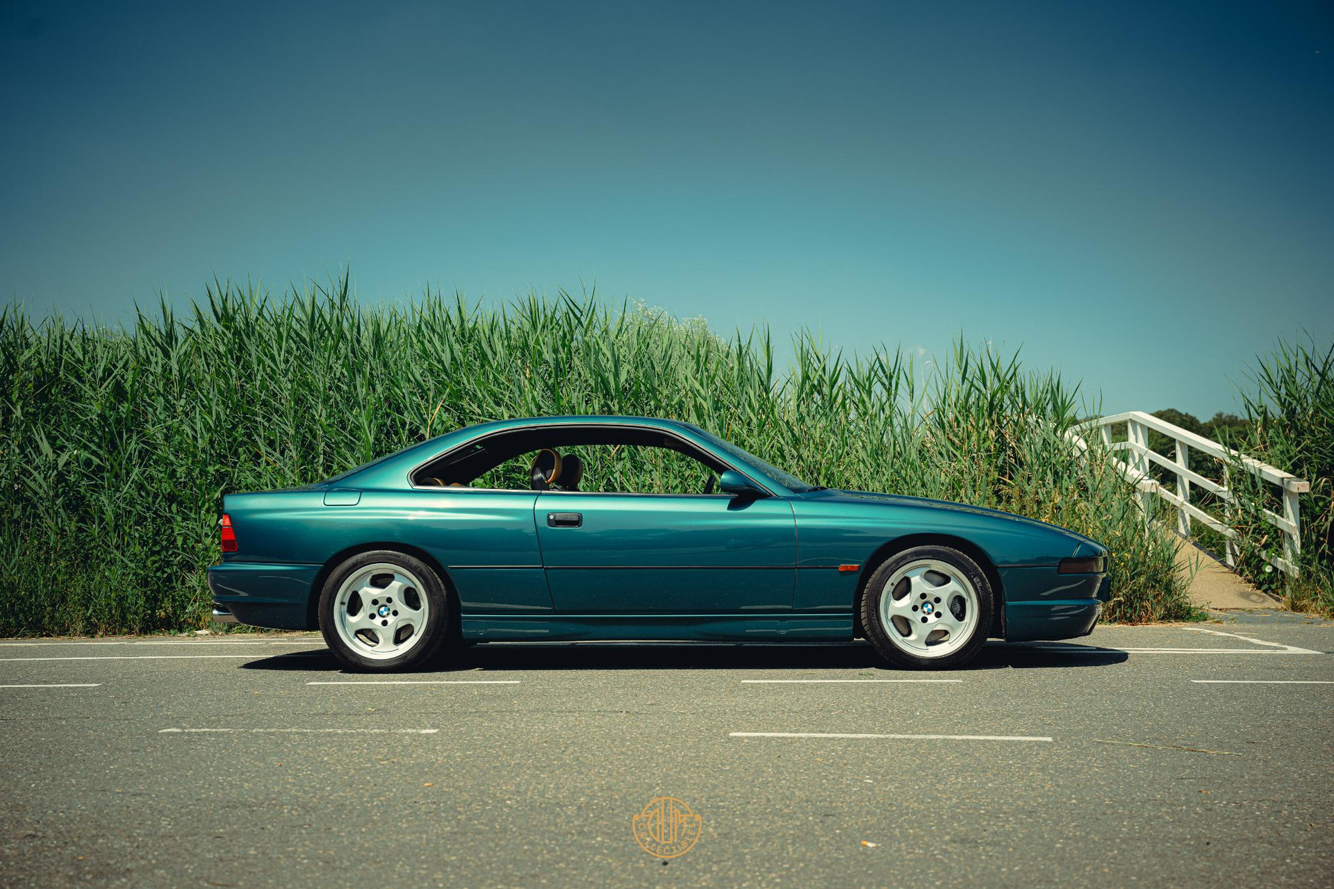 BMW 8 Serie 850 CSi 1994 Lagunengrün metallic 4