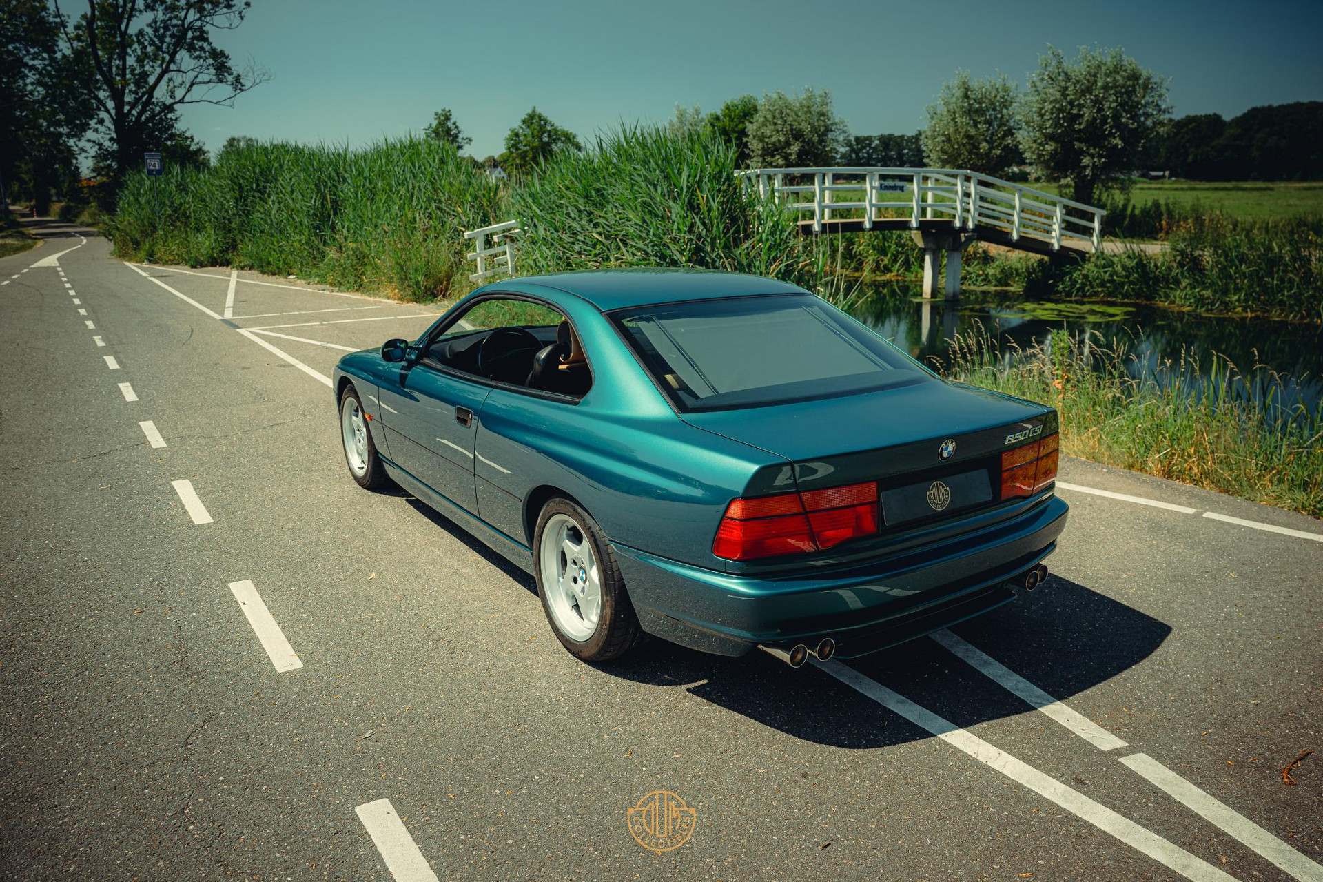 BMW 8 Serie 850 CSi 1994 Lagunengrün metallic 49