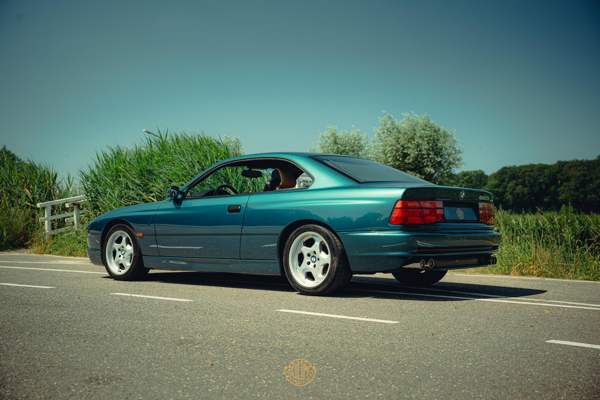 BMW 8 Serie 850 CSi 1994 Lagunengrün metallic 7