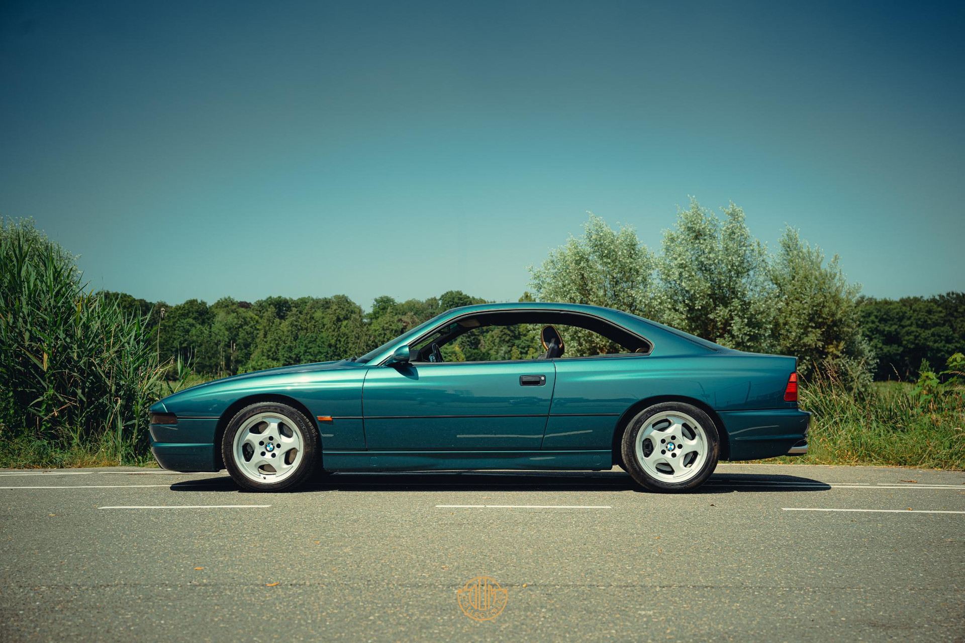 BMW 8 Serie 850 CSi 1994 Lagunengrün metallic 8