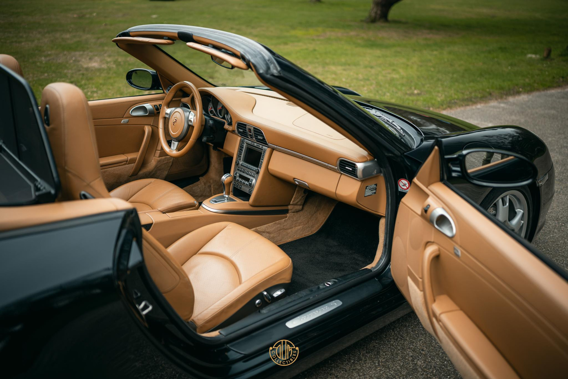 Porsche 911 Cabrio 3.8 Carrera S 2005 Basaltzwartmetallic 24