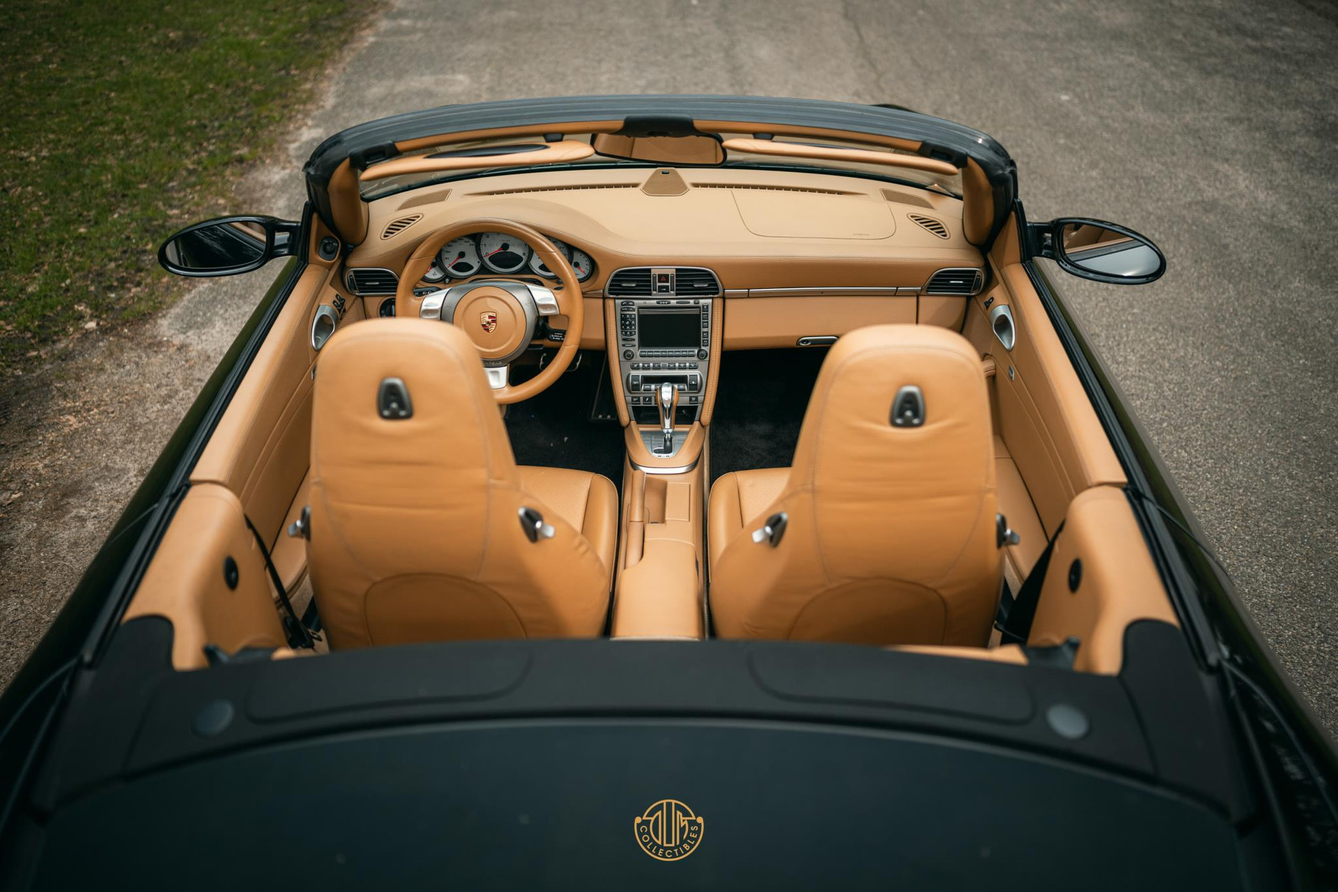 Porsche 911 Cabrio 3.8 Carrera S 2005 Basaltzwartmetallic 35