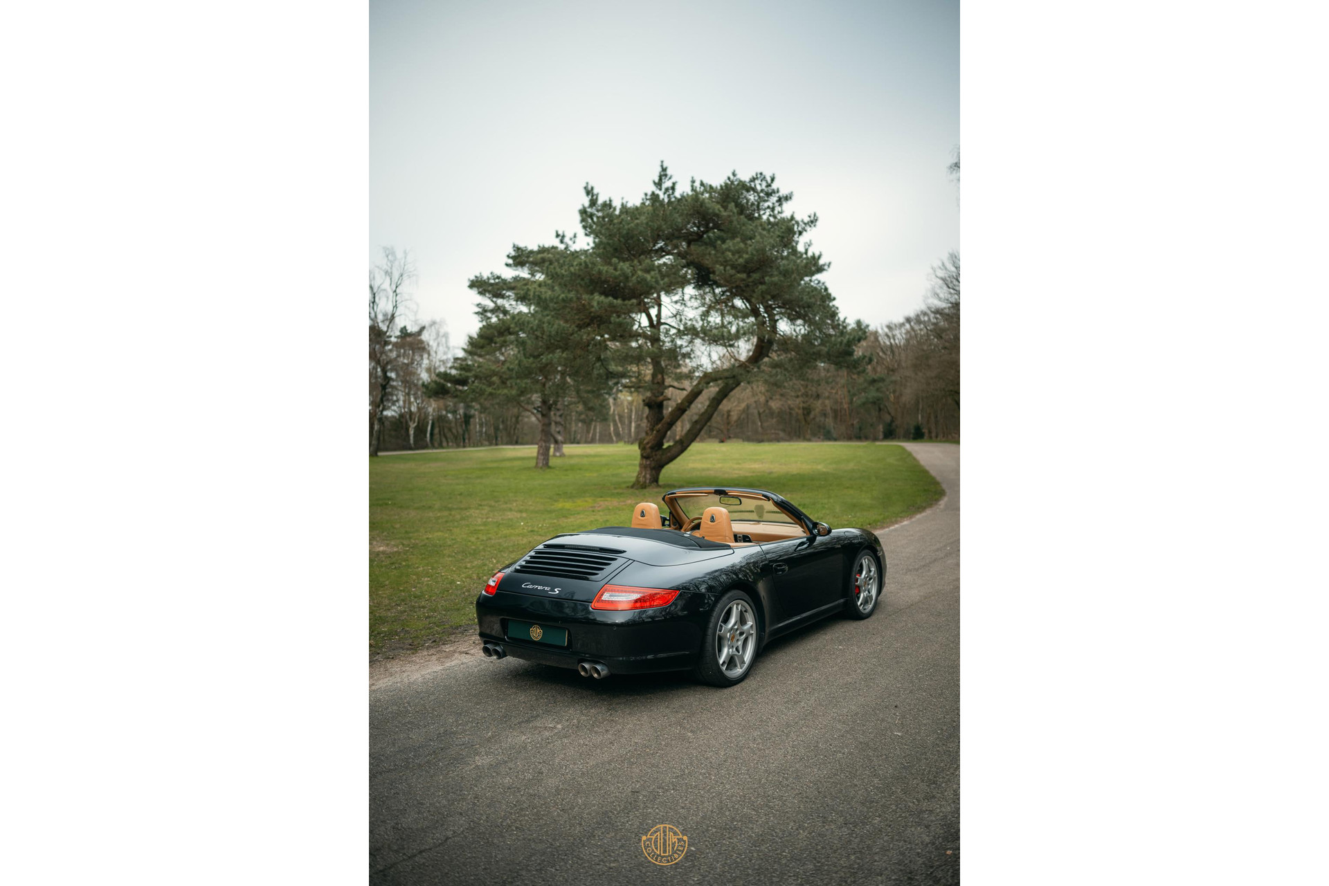 Porsche 911 Cabrio 3.8 Carrera S 2005 Basaltzwartmetallic 44