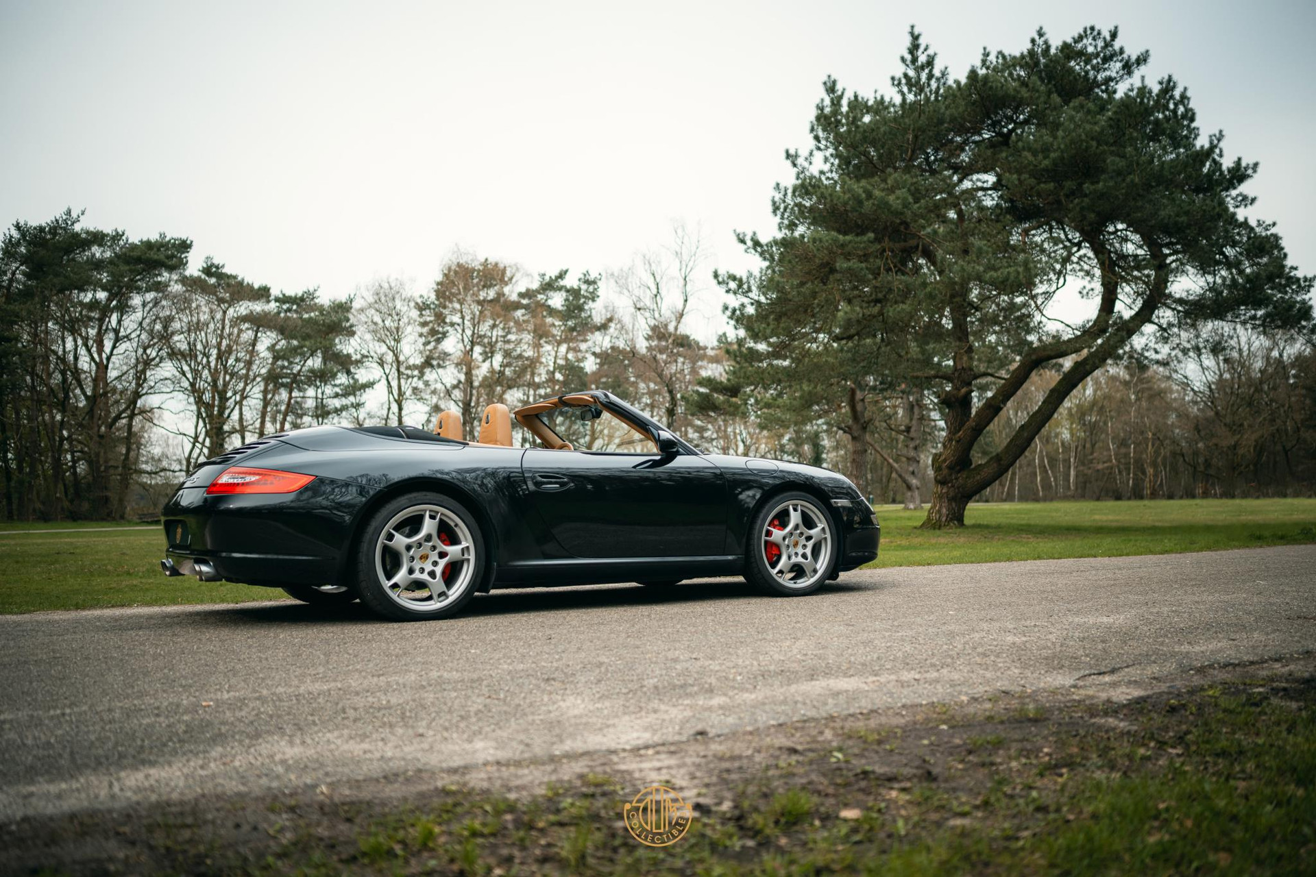 Porsche 911 Cabrio 3.8 Carrera S 2005 Basaltzwartmetallic 45