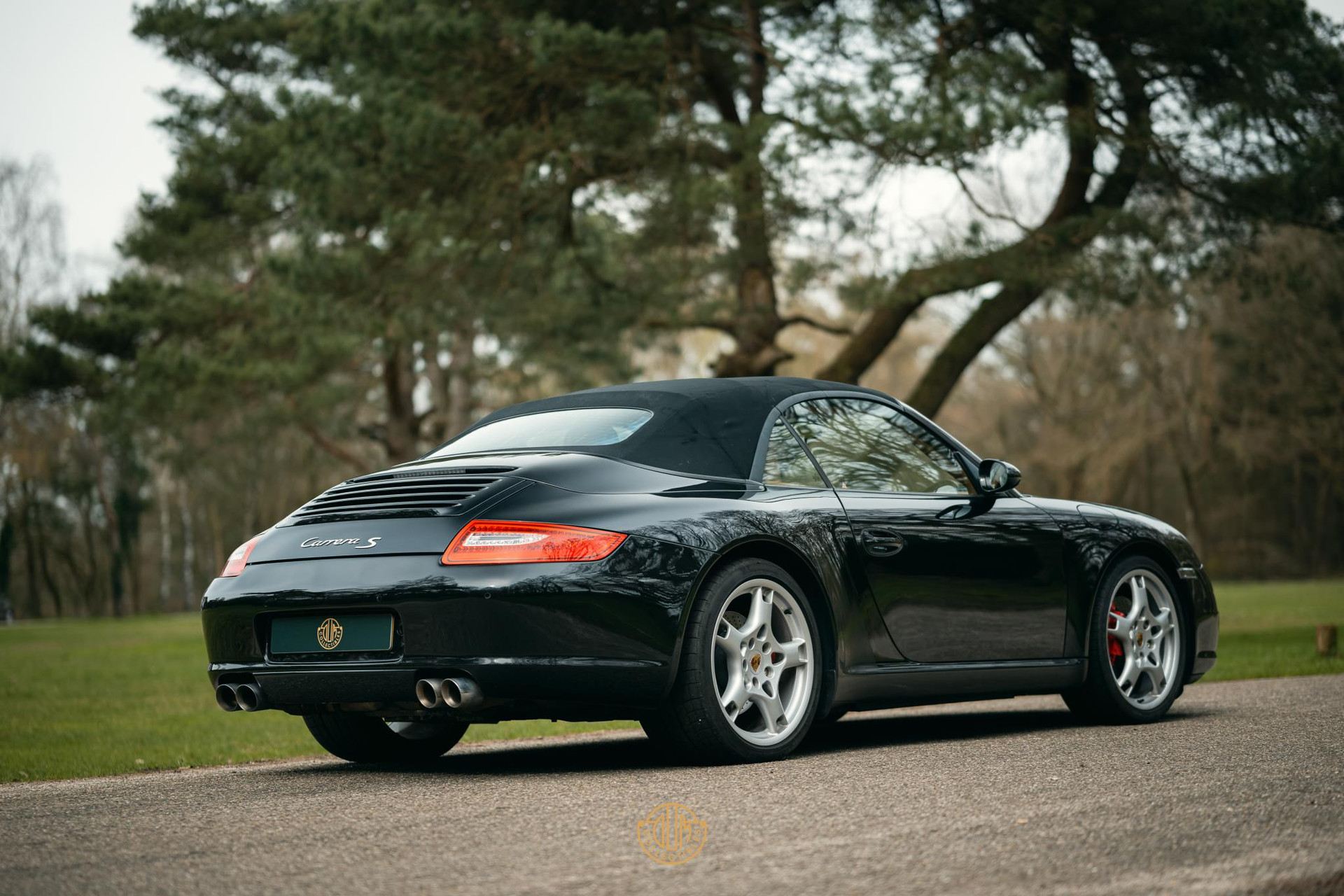 Porsche 911 Cabrio 3.8 Carrera S 2005 Basaltzwartmetallic 60