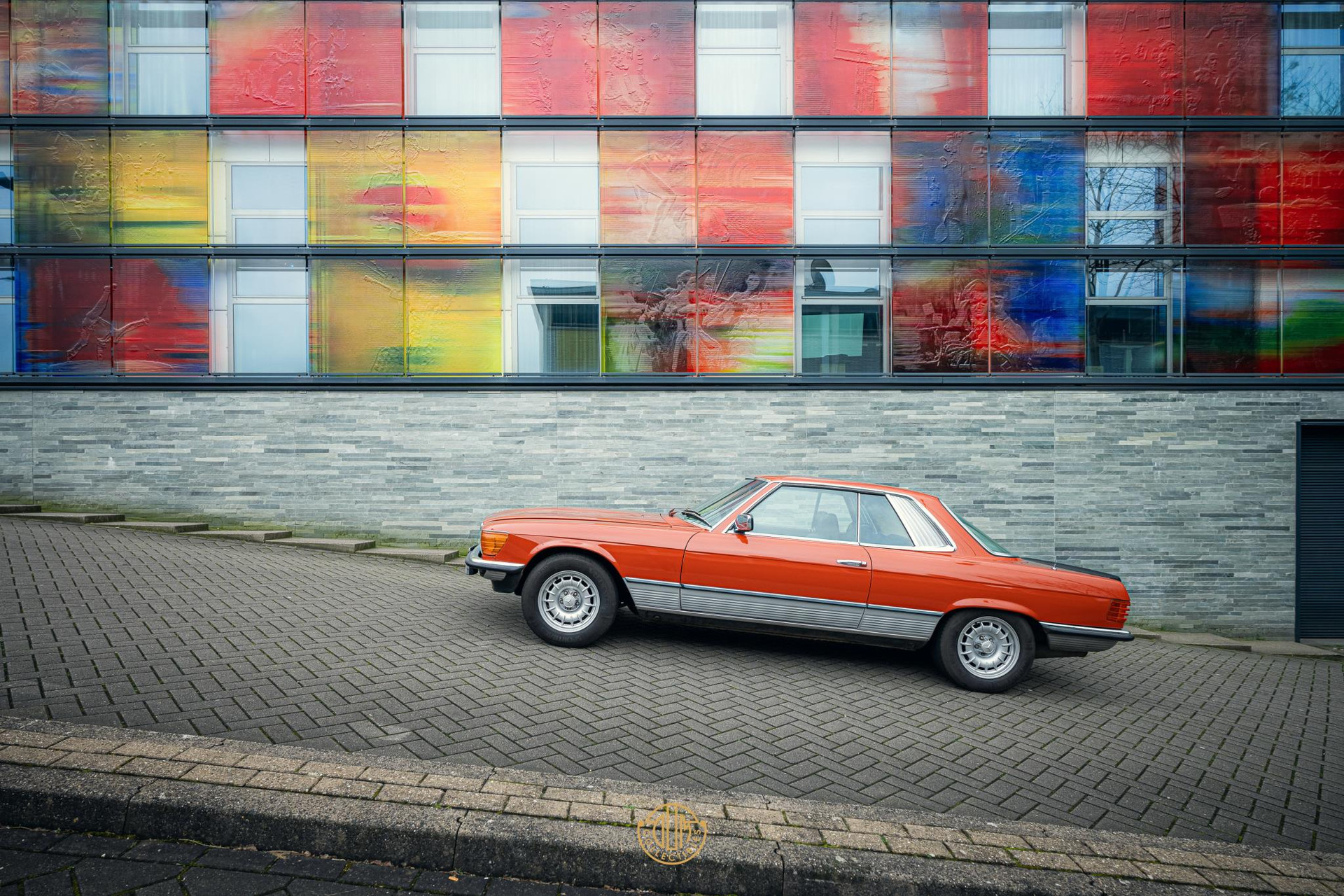 Mercedes-Benz SL-Klasse 280 SLC coupé 1978 Nassau Oranje 2