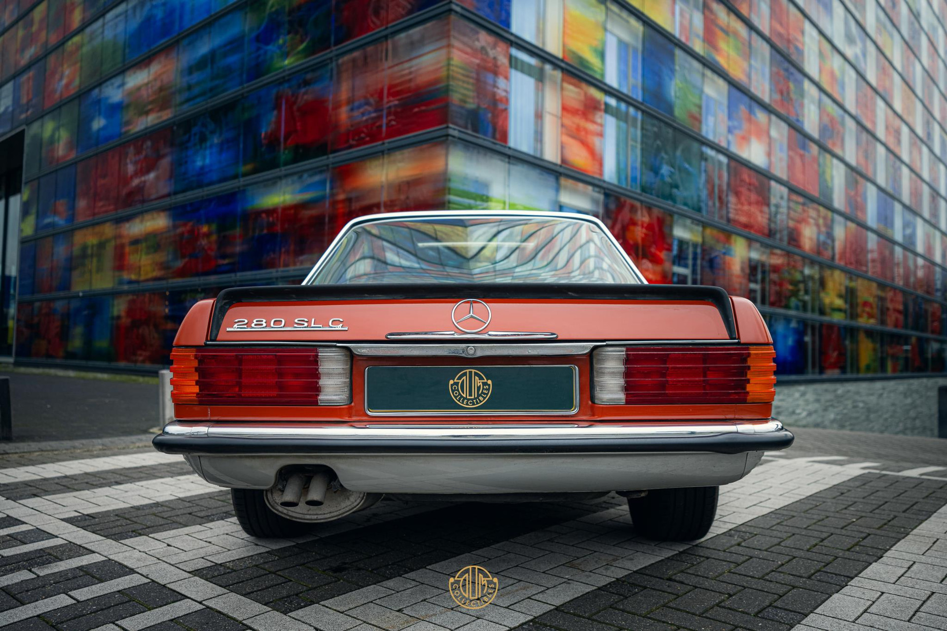 Mercedes-Benz SL-Klasse 280 SLC coupé 1978 Nassau Oranje 4