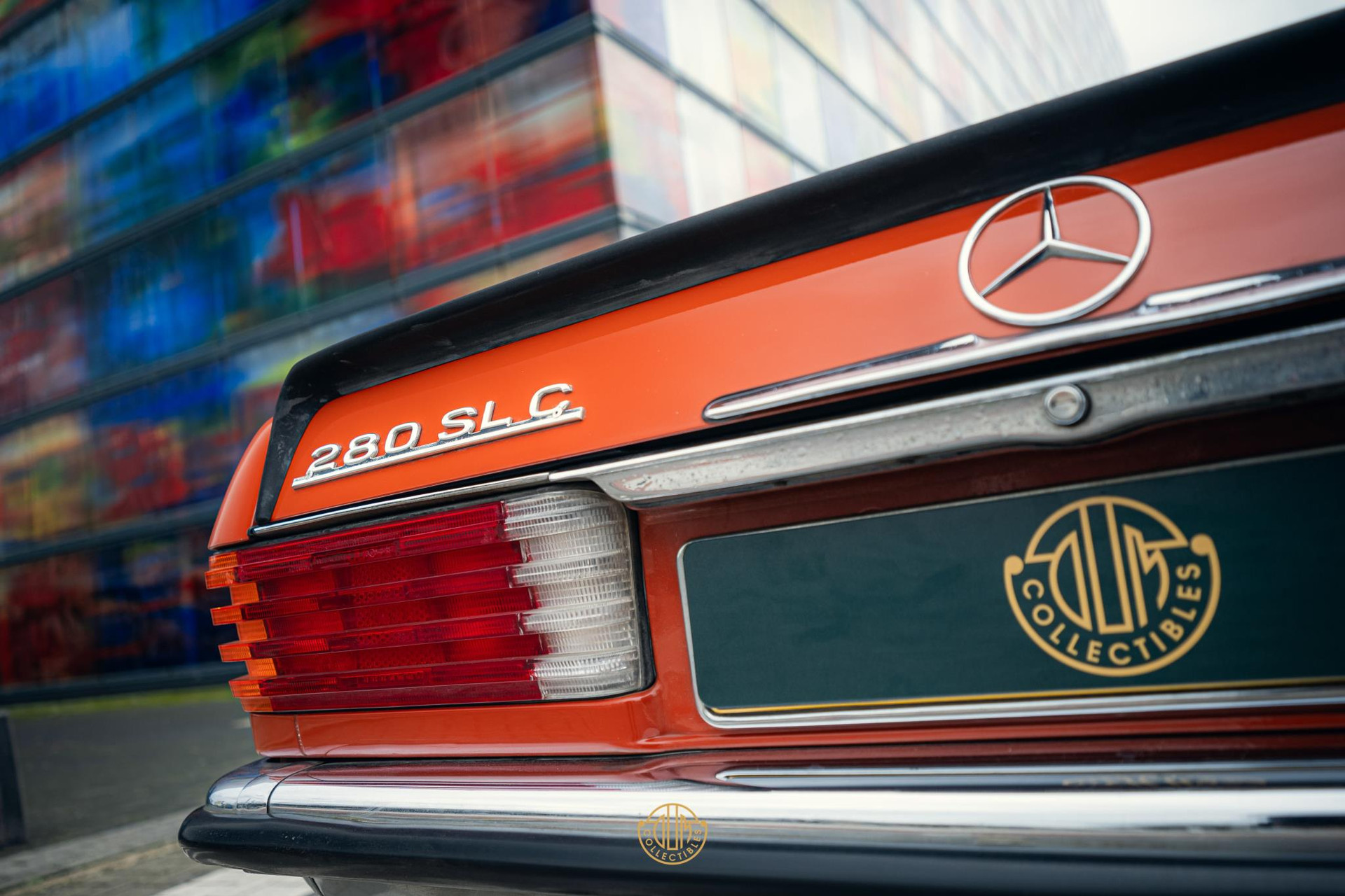 Mercedes-Benz SL-Klasse 280 SLC coupé 1978 Nassau Oranje 50