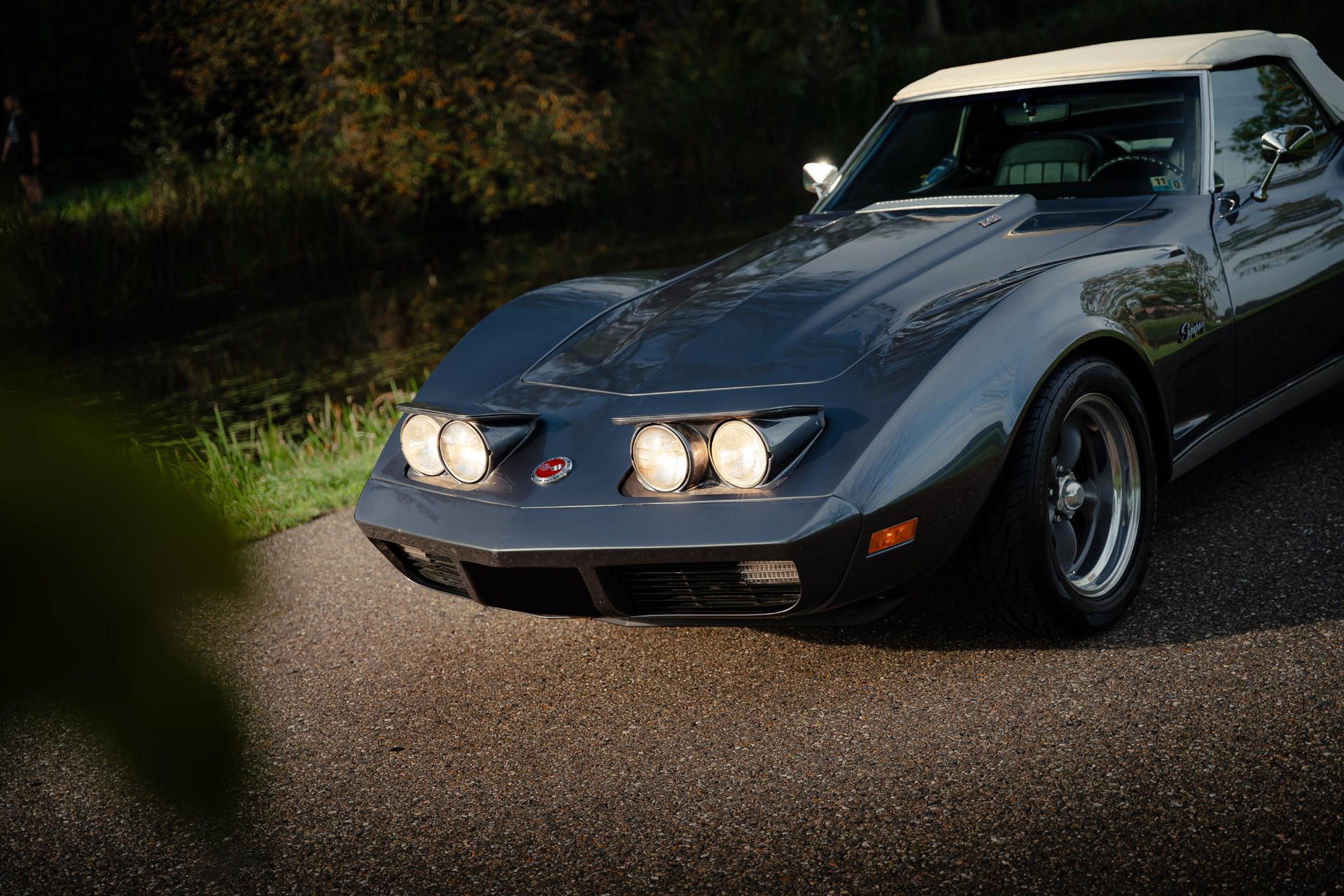 Chevrolet Corvette C3 L82 1974 Gunmetal Grey 30