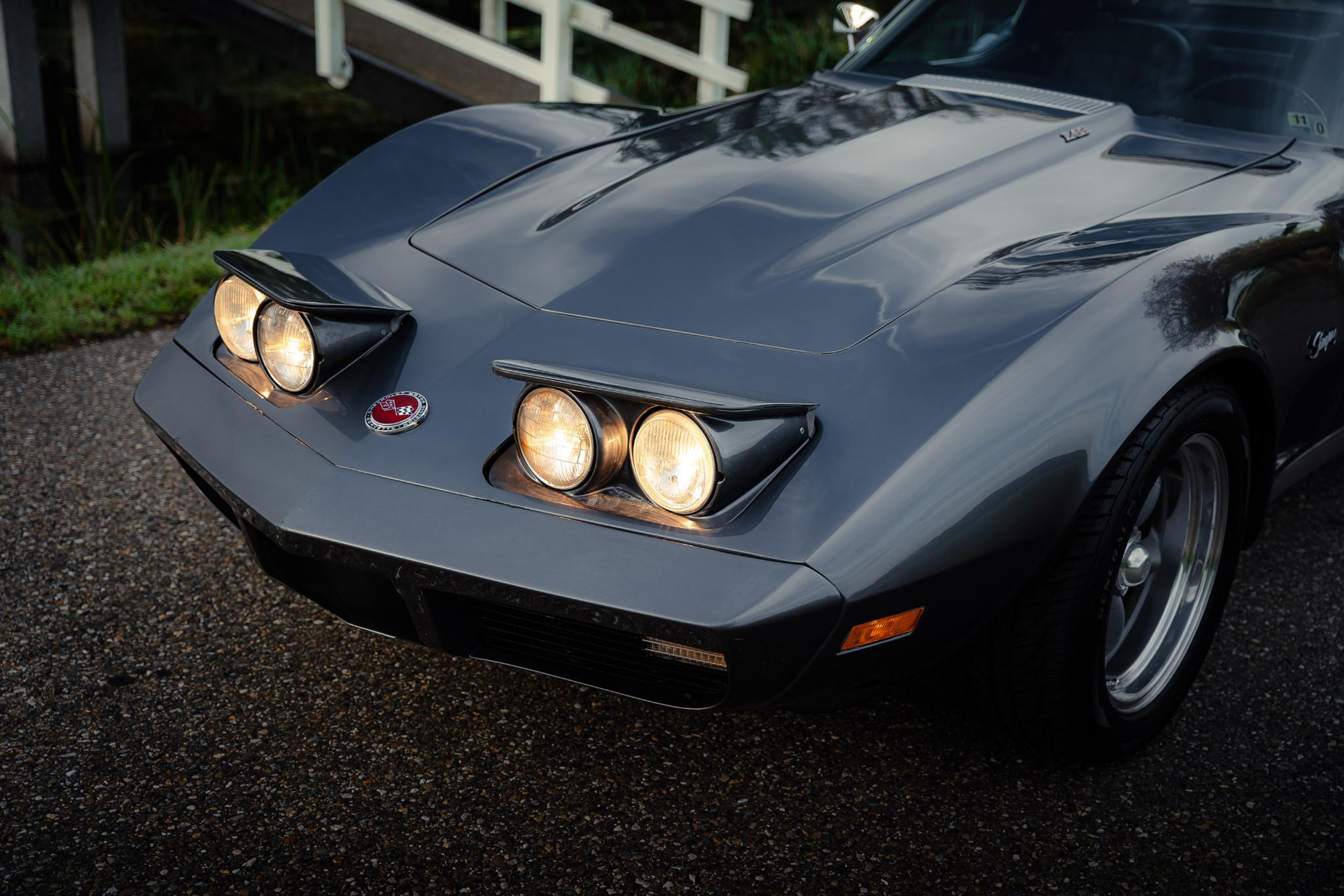 Chevrolet Corvette C3 L82 1974 Gunmetal Grey 31